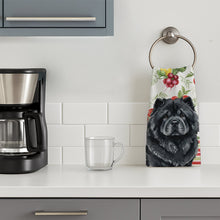 Load image into Gallery viewer, Black Chow Chow Vegetables Kitchen Towel