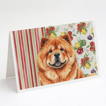 Load image into Gallery viewer, Red Chow Chow Vegetables Greeting Cards Pack of 8