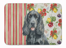 Load image into Gallery viewer, Black Cocker Spaniel Vegetables Memory Foam Kitchen Mat