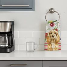 Load image into Gallery viewer, Buff Cocker Spaniel Vegetables Kitchen Towel