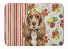 Load image into Gallery viewer, Chocolate Cocker Spaniel Vegetables Memory Foam Kitchen Mat