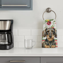 Load image into Gallery viewer, Wirehaired Wild Boar Dachshund Vegetables Kitchen Towel