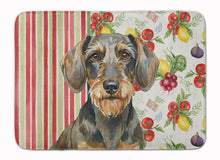 Load image into Gallery viewer, Wirehaired Wild Boar Dachshund Vegetables Memory Foam Kitchen Mat