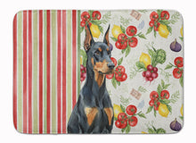 Load image into Gallery viewer, Doberman Pinscher Vegetables Memory Foam Kitchen Mat