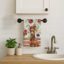 Load image into Gallery viewer, Red Doberman Pinscher Vegetables Kitchen Towel