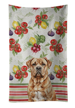Load image into Gallery viewer, Dogue de Bordeaux Vegetables Kitchen Towel