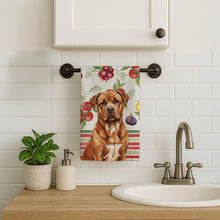 Load image into Gallery viewer, Mahogany Dogue de Bordeaux Vegetables Kitchen Towel