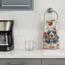 Load image into Gallery viewer, Blue Roan &amp; Tan English Cocker Spaniel Vegetables Kitchen Towel