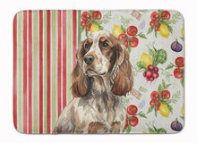 Load image into Gallery viewer, Liver Roan English Cocker Spaniel Vegetables Memory Foam Kitchen Mat
