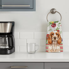 Load image into Gallery viewer, Orange Roan English Cocker Spaniel Vegetables Kitchen Towel