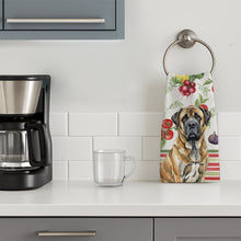 Load image into Gallery viewer, Brindle English Mastiff Vegetables Kitchen Towel