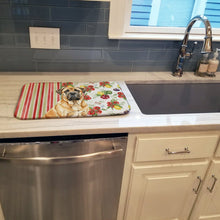 Load image into Gallery viewer, Fawn English Mastiff Vegetables Dish Drying Mat