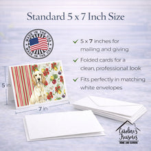 Load image into Gallery viewer, Lemon Belton English Setter Vegetables Greeting Cards Pack of 8
