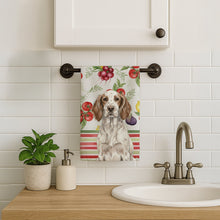 Load image into Gallery viewer, Liver Belton English Setter Vegetables Kitchen Towel