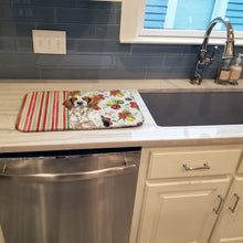Load image into Gallery viewer, Tricolor English Setter Vegetables Dish Drying Mat