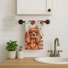 Load image into Gallery viewer, Ruby English Toy Spaniel Vegetables Kitchen Towel