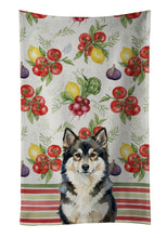 Load image into Gallery viewer, Finnish Lapphund Vegetables Kitchen Towel