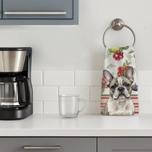 Load image into Gallery viewer, Pied French Bulldog Vegetables Kitchen Towel