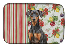 Load image into Gallery viewer, German Pinscher Vegetables Dish Drying Mat