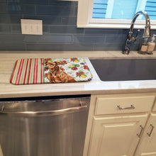 Load image into Gallery viewer, Red German Pinscher Vegetables Dish Drying Mat