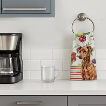 Load image into Gallery viewer, Red German Pinscher Vegetables Kitchen Towel