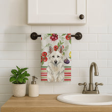 Load image into Gallery viewer, White German Shepherd Vegetables Kitchen Towel