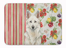 Load image into Gallery viewer, White German Shepherd Vegetables Memory Foam Kitchen Mat