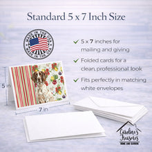 Load image into Gallery viewer, German Shorthaired Pointer Vegetables Greeting Cards Pack of 8