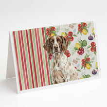 Load image into Gallery viewer, German Shorthaired Pointer Vegetables Greeting Cards Pack of 8