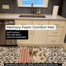Load image into Gallery viewer, German Shorthaired Pointer Vegetables Memory Foam Kitchen Mat