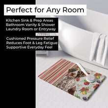 Load image into Gallery viewer, Roan German Wirehaired Pointer Vegetables Memory Foam Kitchen Mat