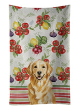 Load image into Gallery viewer, Golden Retriever Vegetables Kitchen Towel