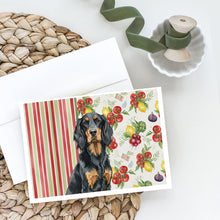 Load image into Gallery viewer, Gordon Setter Vegetables Greeting Cards Pack of 8