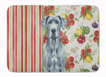 Load image into Gallery viewer, Blue Great Dane Vegetables Memory Foam Kitchen Mat