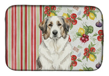 Load image into Gallery viewer, Badger Great Pyrenees Vegetables Dish Drying Mat