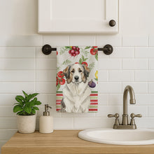 Load image into Gallery viewer, Badger Great Pyrenees Vegetables Kitchen Towel