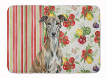 Load image into Gallery viewer, Brindle Greyhound Vegetables Memory Foam Kitchen Mat