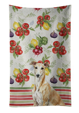 Load image into Gallery viewer, Fawn Greyhound Vegetables Kitchen Towel