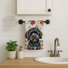 Load image into Gallery viewer, Black Havanese Vegetables Kitchen Towel