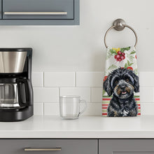 Load image into Gallery viewer, Black Havanese Vegetables Kitchen Towel