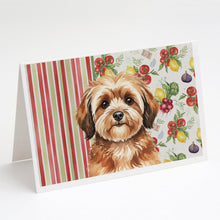 Load image into Gallery viewer, Sable Havanese Vegetables Greeting Cards Pack of 8