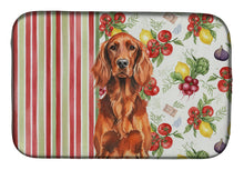 Load image into Gallery viewer, Irish Setter Vegetables Dish Drying Mat