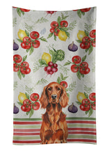 Load image into Gallery viewer, Irish Setter Vegetables Kitchen Towel