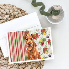 Load image into Gallery viewer, Irish Terrier Vegetables Greeting Cards Pack of 8