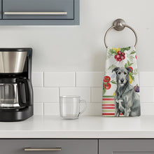 Load image into Gallery viewer, Gray Irish Wolfhound Vegetables Kitchen Towel