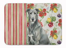 Load image into Gallery viewer, Gray Irish Wolfhound Vegetables Memory Foam Kitchen Mat