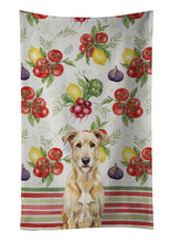 Load image into Gallery viewer, Wheaten Irish Wolfhound Vegetables Kitchen Towel