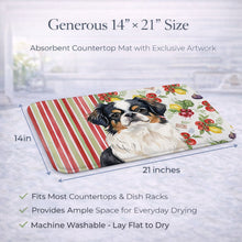 Load image into Gallery viewer, Tricolor Japanese Chin Vegetables Dish Drying Mat