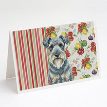 Load image into Gallery viewer, Kerry Blue Terrier Vegetables Greeting Cards Pack of 8