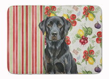 Load image into Gallery viewer, Black Labrador Retriever Vegetables Memory Foam Kitchen Mat